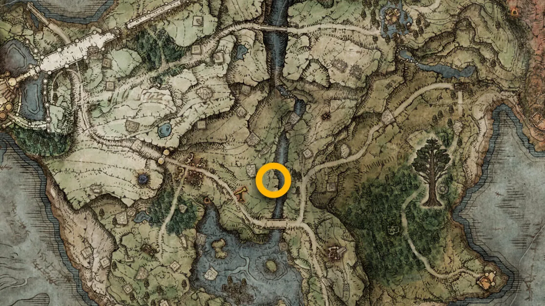 Corrige l'emplacement de la carte des PNJ dans Elden Ring
