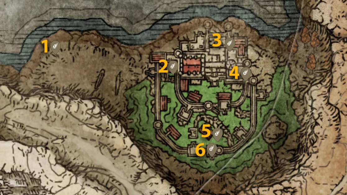 Smithing Stone 5 sites à Shaded Castle