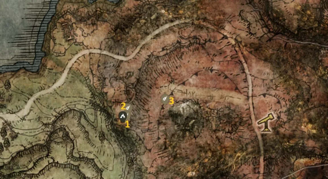 Gael Tunnel Somber Smithing Stones 4 emplacements dans Elden Ring