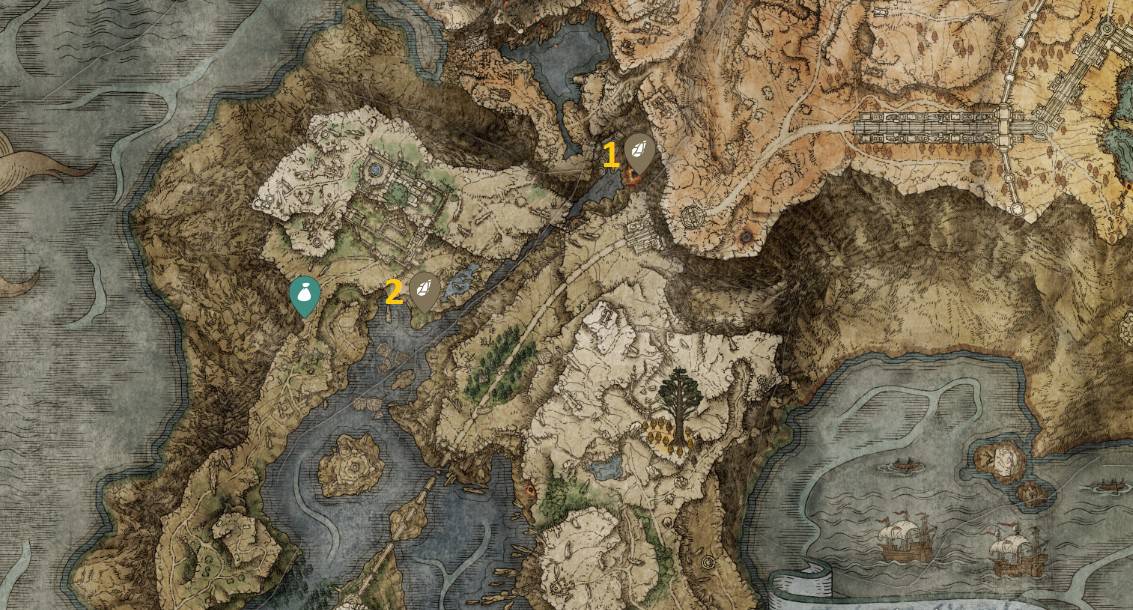 Liurnia Somber Smithing Stones 4 po Elden Ring