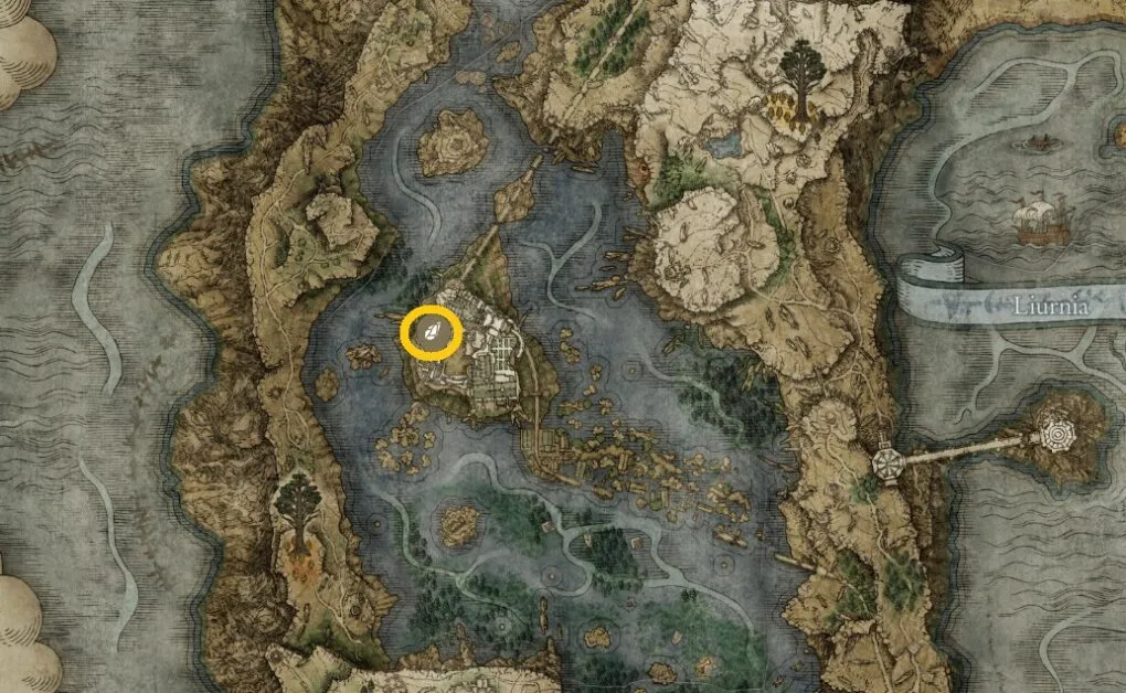 Raya Lucaria Academy Somber Smithing Stones 4 dans Elden Ring