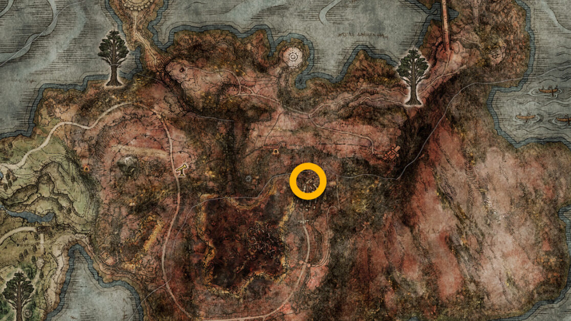 Emplacement de la carte Staff of Loss dans Elden Ring