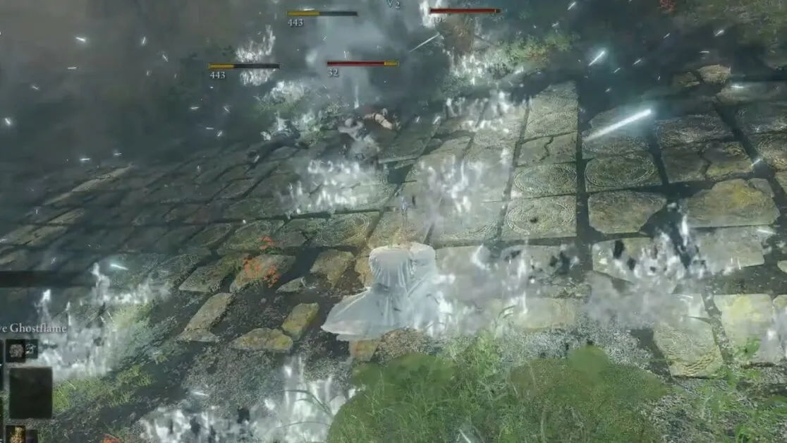 Sorcellerie explosive Ghostflame dans Elden Ring