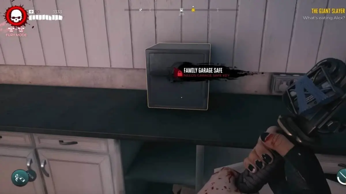 Dead Island 2 : Emplacement de la clé du coffre-fort du garage familial
