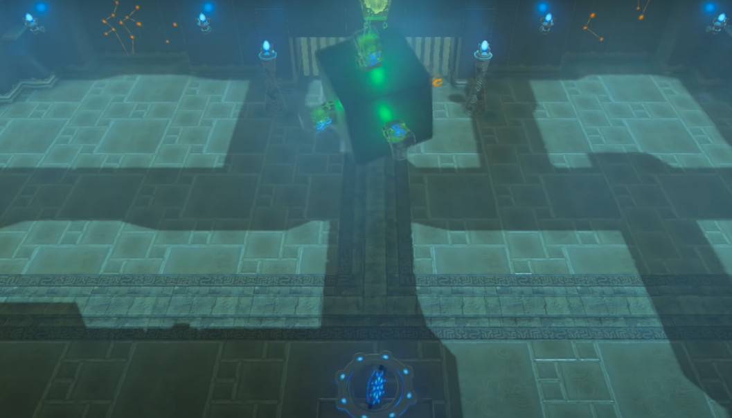 Première salle du sanctuaire de Jolo Naah Zelda BOTW
