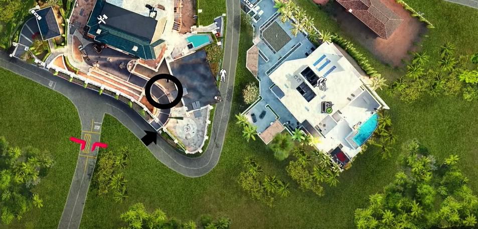 Emplacement de la clé de Forman dans Dead Island 2
