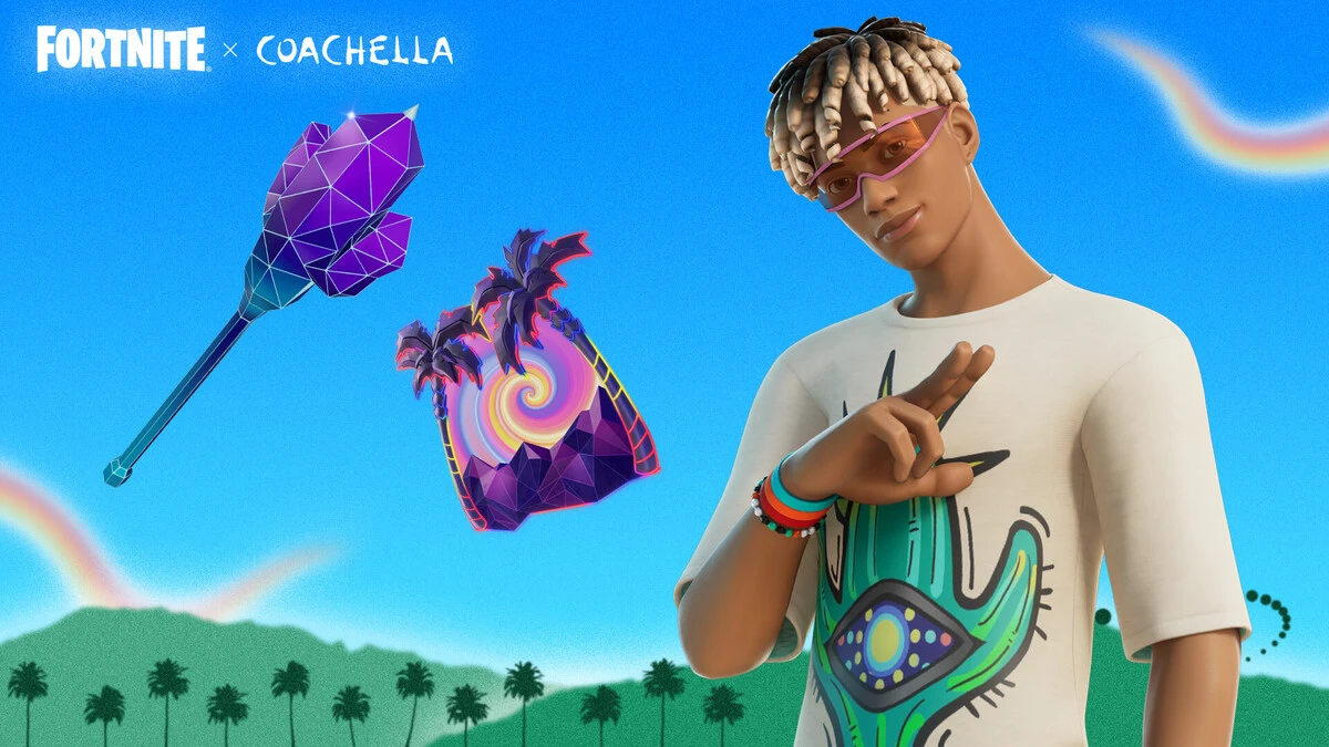 Tenue Fortnite Coachella 2023 Sunset Alto
