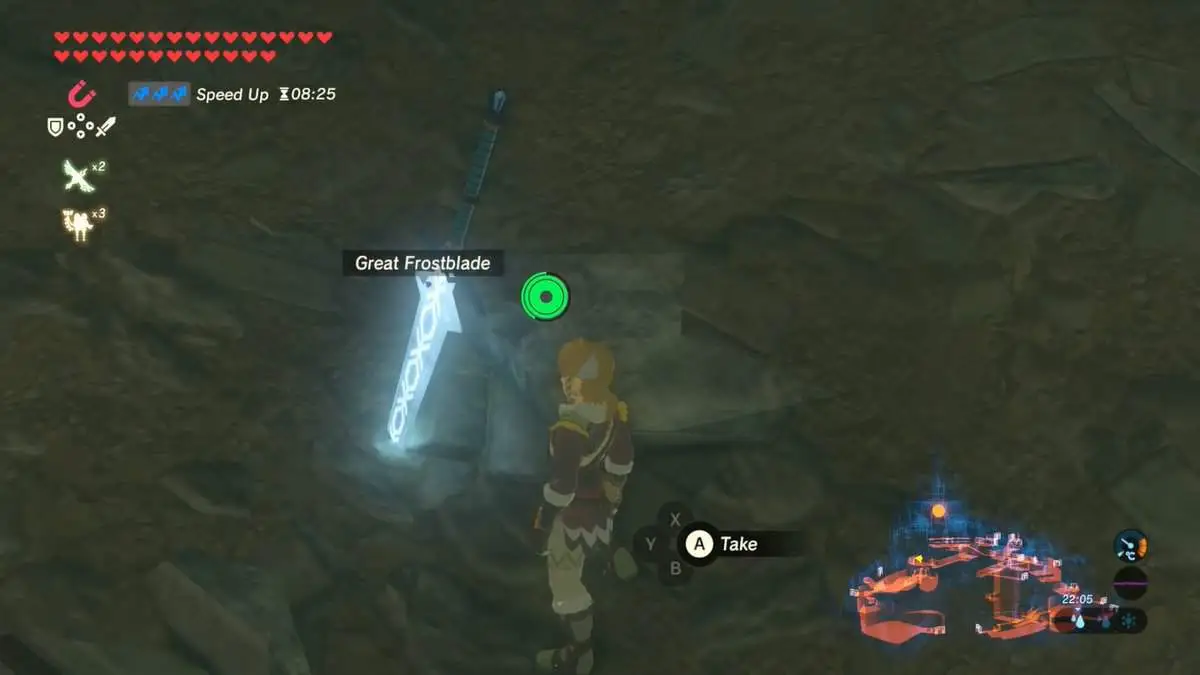 Comment obtenir des armes de givre dans Zelda: Breath Of The Wild