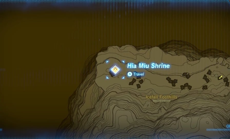 Excellent emplacement Frostblade à Zelda BOTW
