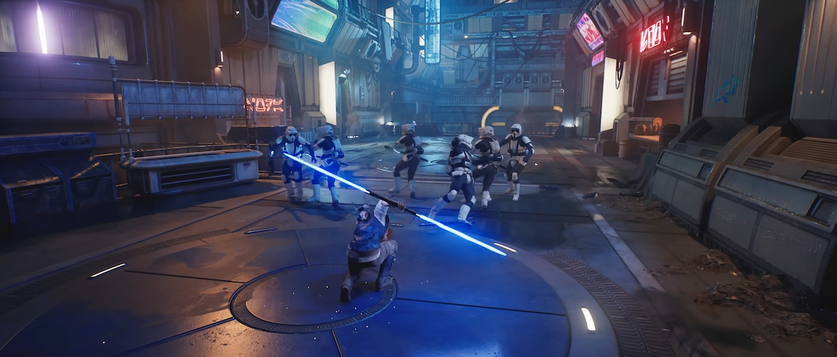 Star Wars Jedi : Survivor - Comment passer d'un sabre laser unilatéral à un sabre laser bilatéral
