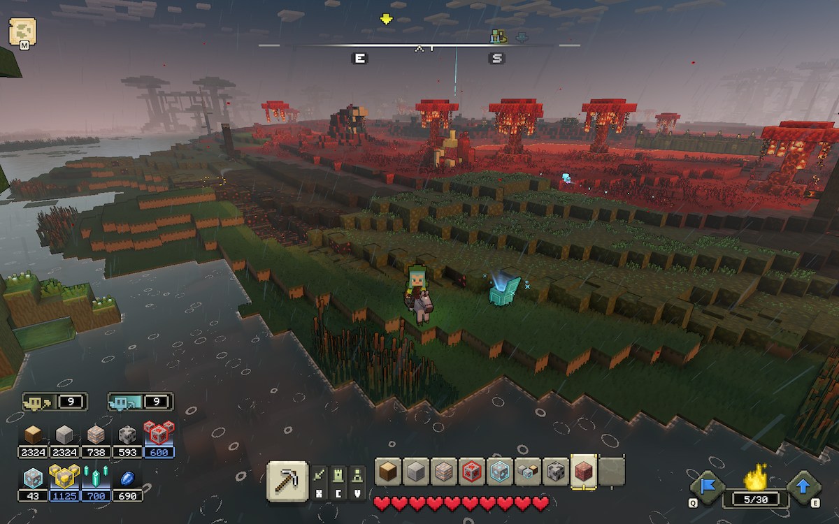 Minecraft Legends Comment guérir Netherrack en cours