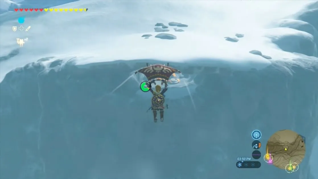 Emplacement du sanctuaire Mozo Shenno à Zelda BOTW