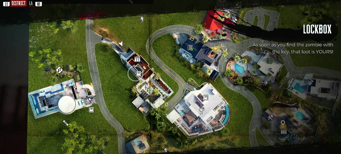 Emplacement de la récompense Nikki Bounty dans Dead Island 2