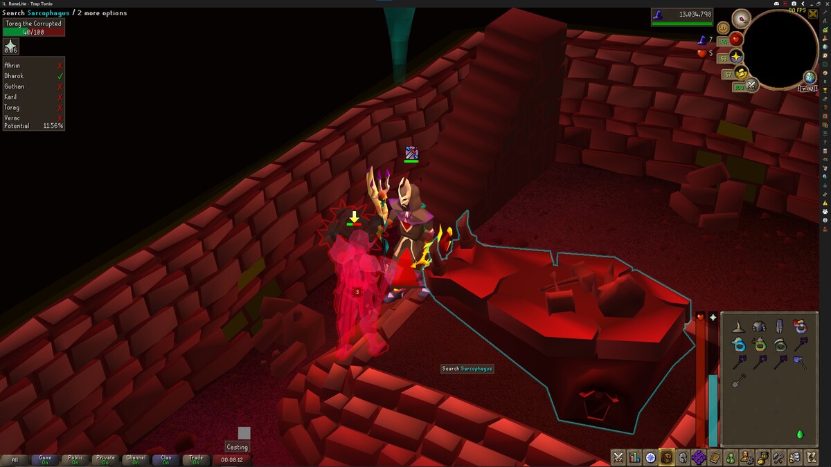 Old School Runescape Nouvelle action bêta de prière