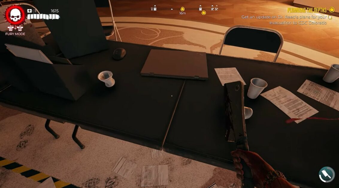 Emplacement de la clé de coffre-fort 1 à Dead Island 2