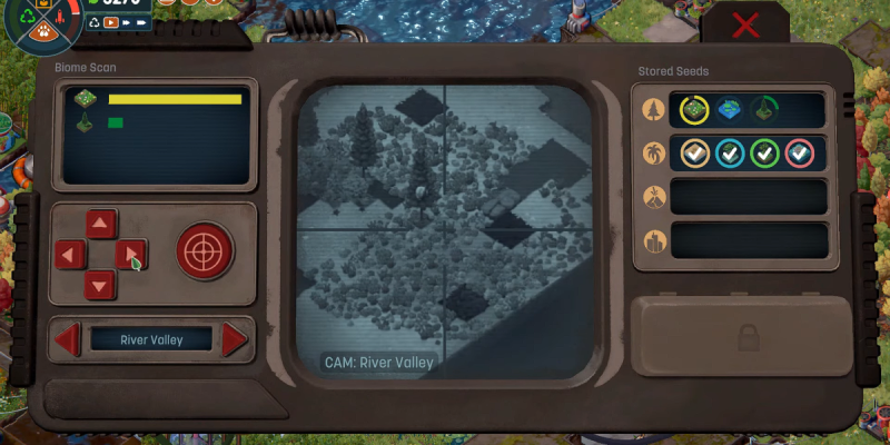 Comment rappeler le satellite dans Terra Nil