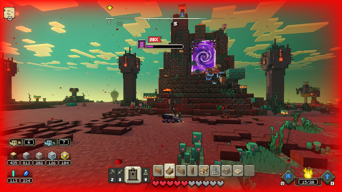 ferme Prismarine dans Minecraft Legends