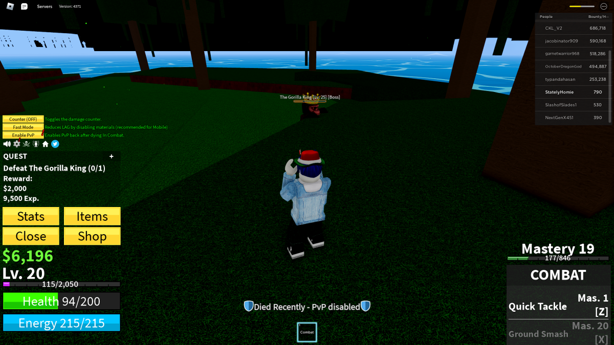 Comment mettre à niveau Haki dans Blox Fruits