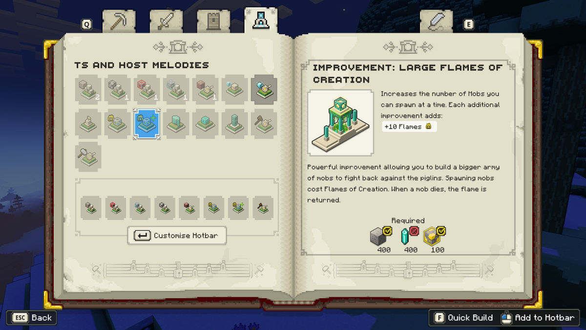 Désinvoquer des foules alliées dans Minecraft Legends