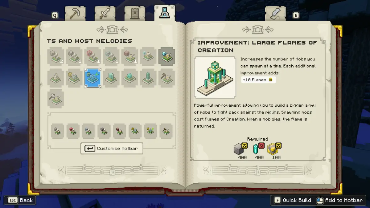 Désinvoquer des foules alliées dans Minecraft Legends