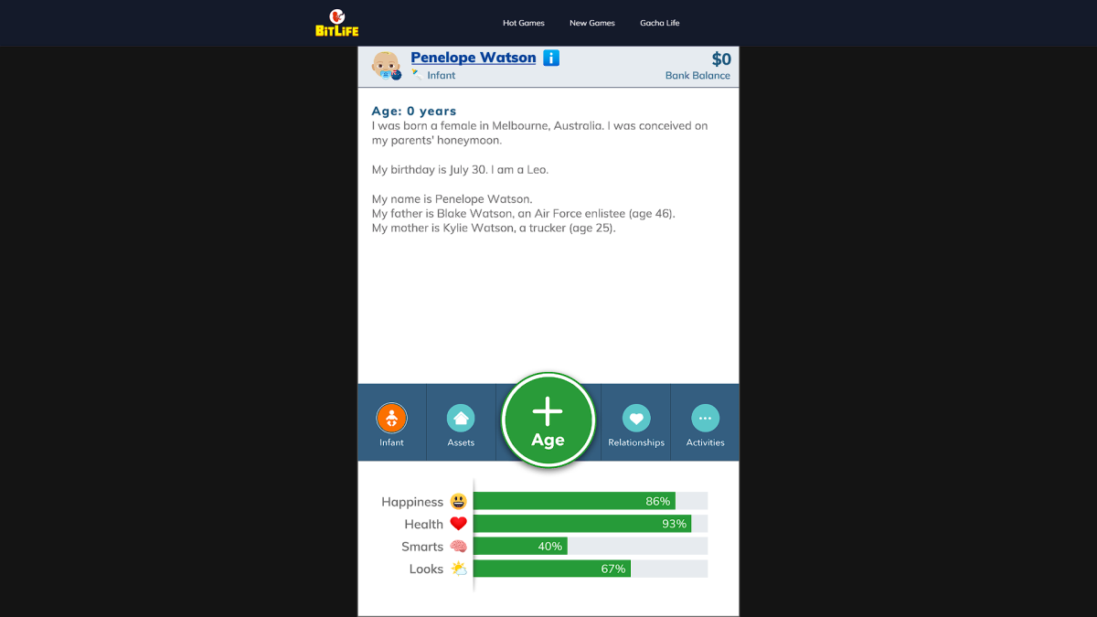 Comment écrire de la fiction pour adultes dans BitLife