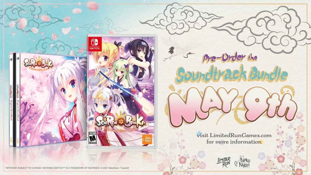 Annonce de la sortie physique de Senren Banka sur Switch