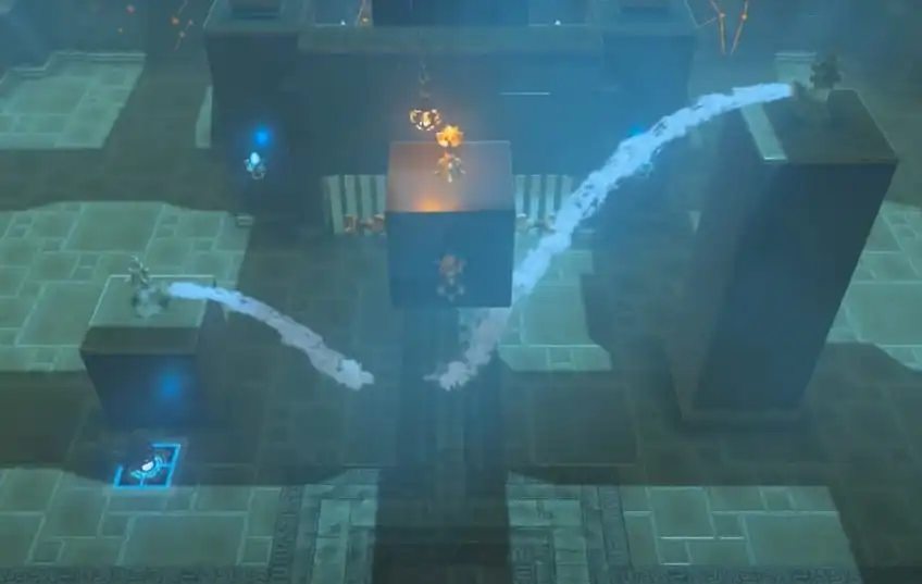 Troisième salle du sanctuaire de Jolo Naah Zelda BOTW