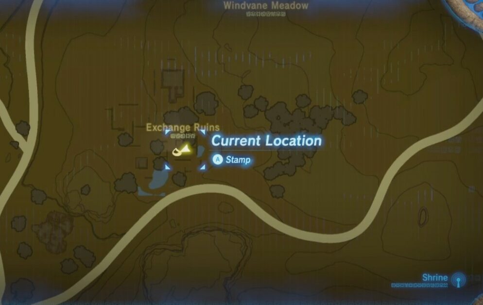 Emplacement de Tingle's Hood à Zelda BOTW