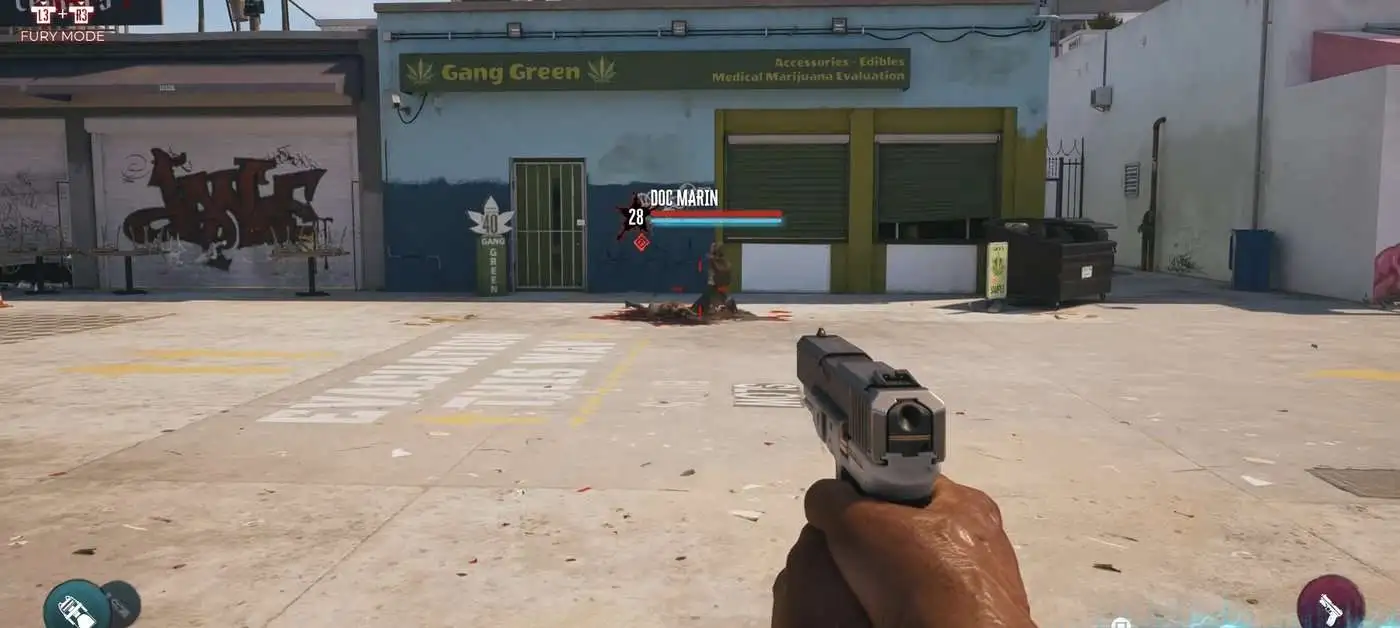 Dead Island 2 : Emplacement de la clé Gang Green Gate