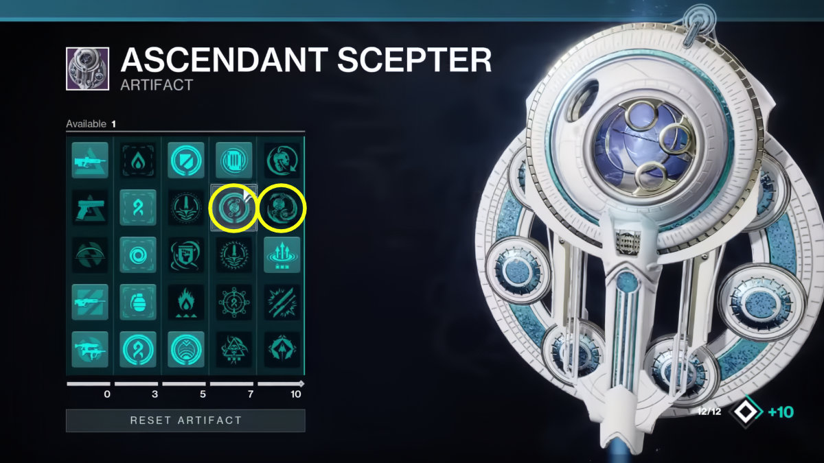 Destiny 2 Artifact Perks Firebolt Grenades
