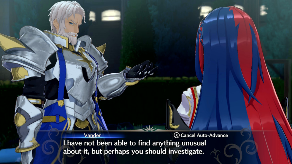 Fire Emblem Engage Vander Ancient Well Fell Xénologue