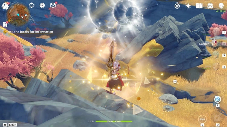 Comment débloquer le domaine Lost Valley Genshin Impact Géo Rock