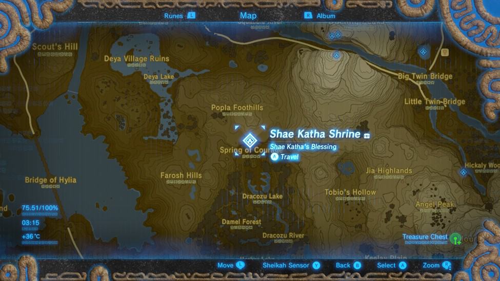 Sanctuaire Zelda BOTW Shae Katha