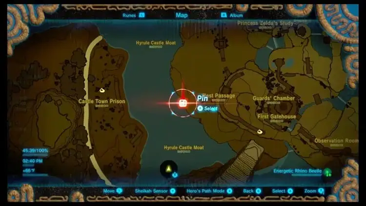 zelda botw 116 garde royale claymore