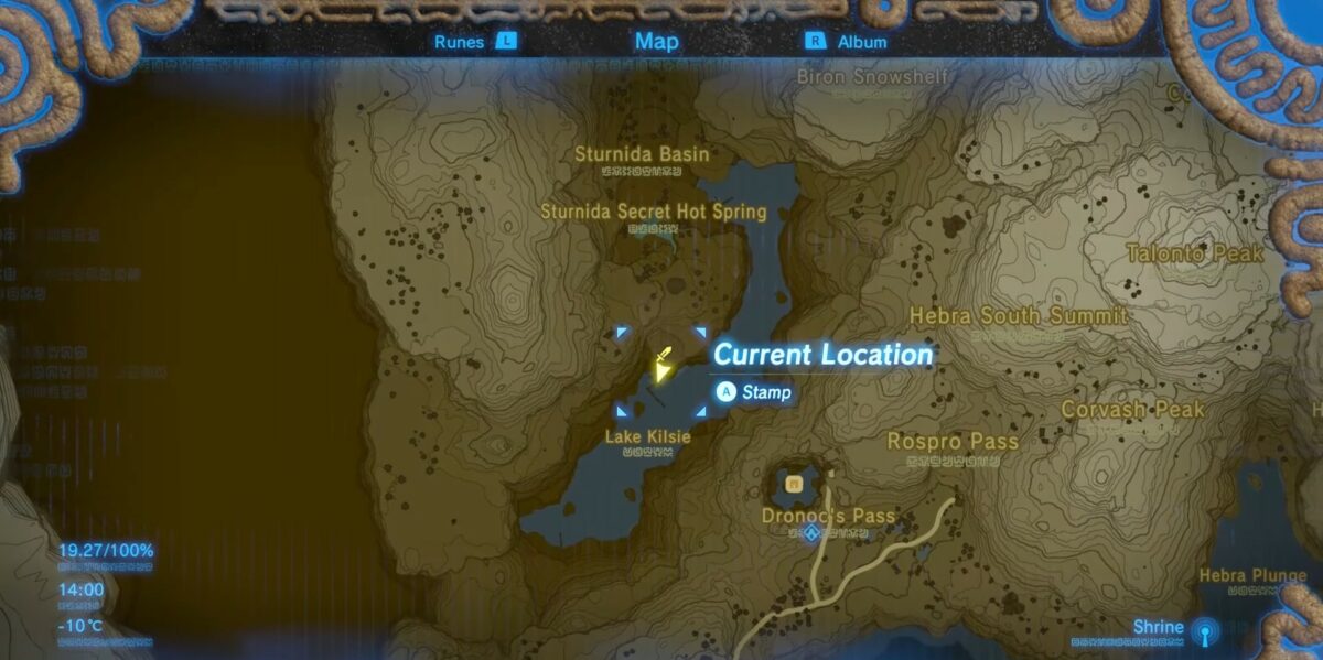 souffle de l'emplacement du sanctuaire sauvage de maka rah