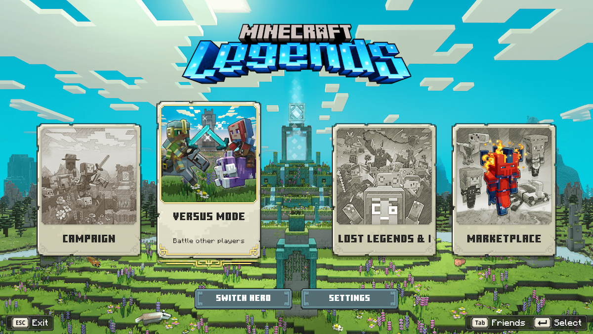 Comment jouer à Minecraft Legends en mode multijoueur ? Tseret