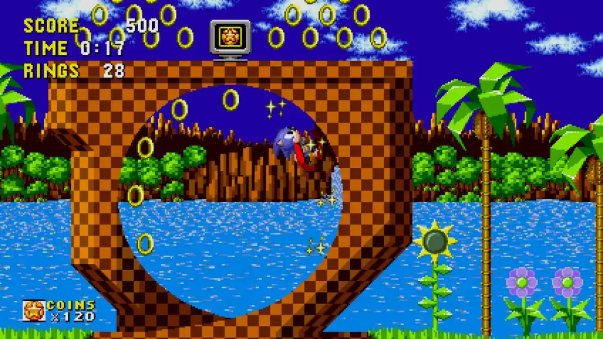 Sega Union Sonic Origins Colline Verte