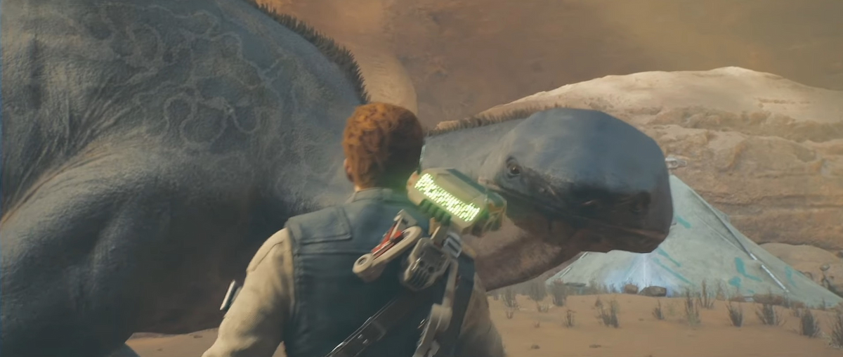Star Wars Jedi Survivor Cal avec un Spamel