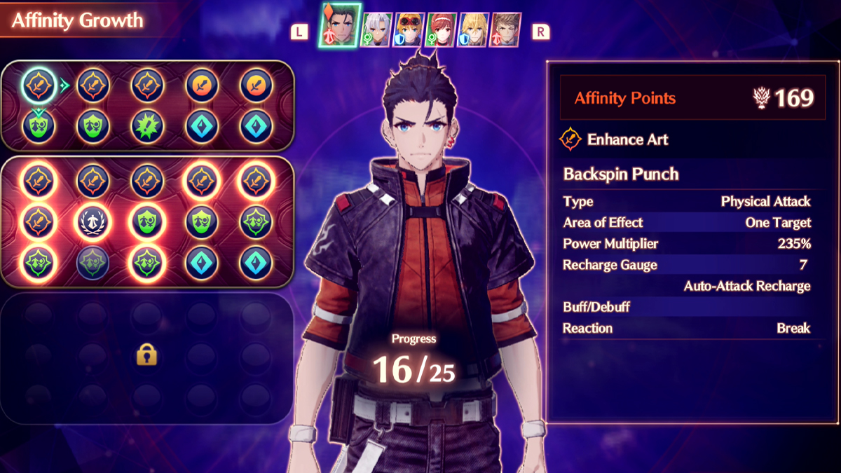 Xenoblade Chronicles 3 Future Redeemed Fonctionnement des points d