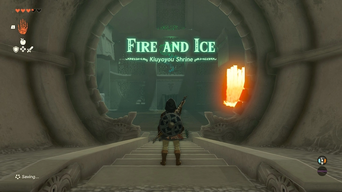 Comment résoudre les énigmes du sanctuaire de feu et de glace dans Tears of the Kingdom