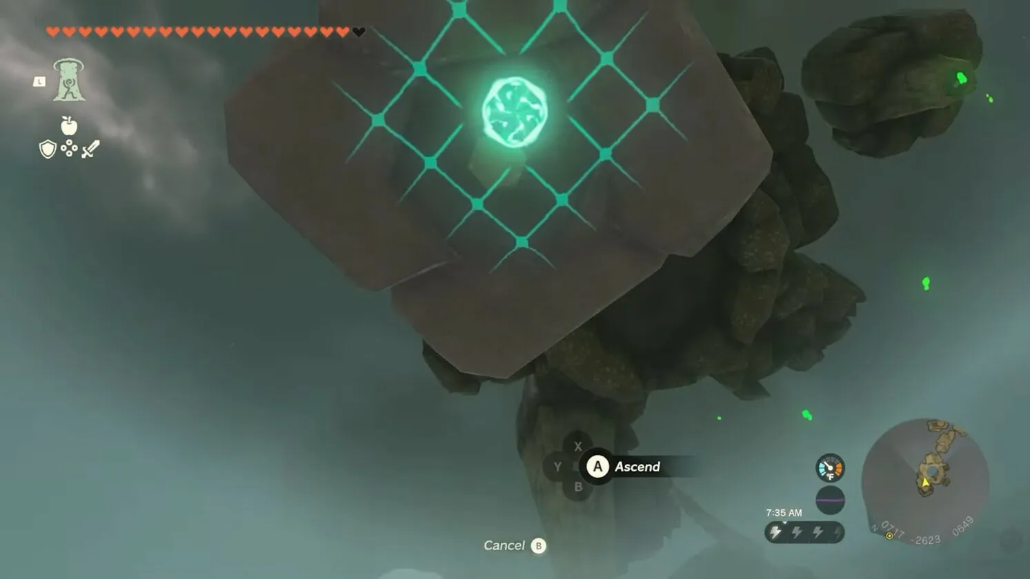 Comment atteindre la fin des îles Thunderhead dans Zelda : TotK