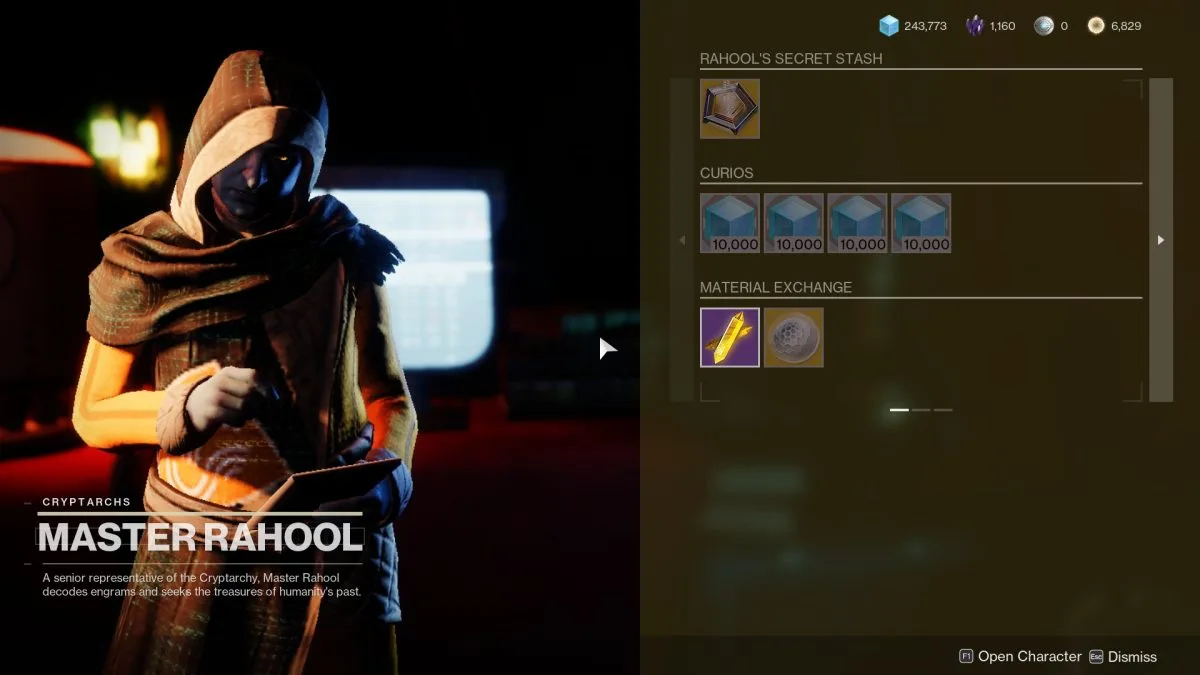 Engram exotique se concentrant dans Destiny 2 Saison 21