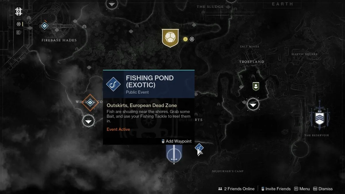 Destiny 2 propose désormais un mini-jeu de pêche