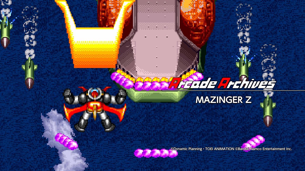 Mazinger Z est le jeu Arcade Archives de la semaine prochaine sur Switch