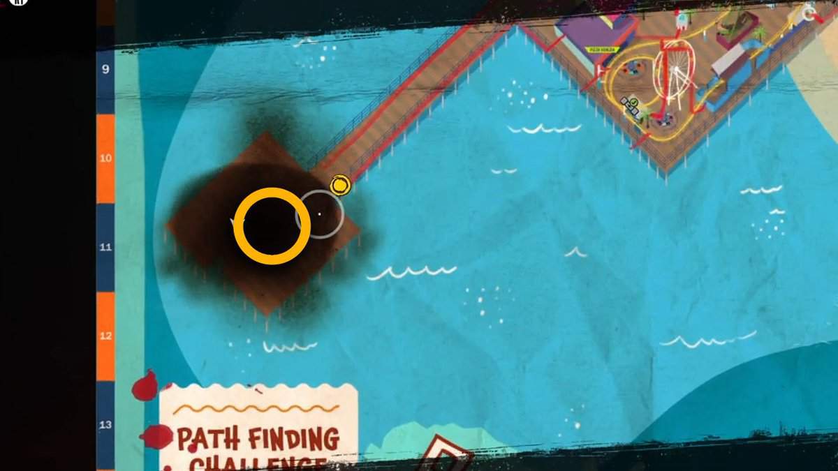 Emplacement de Butcho le Clown dans Dead Island 2