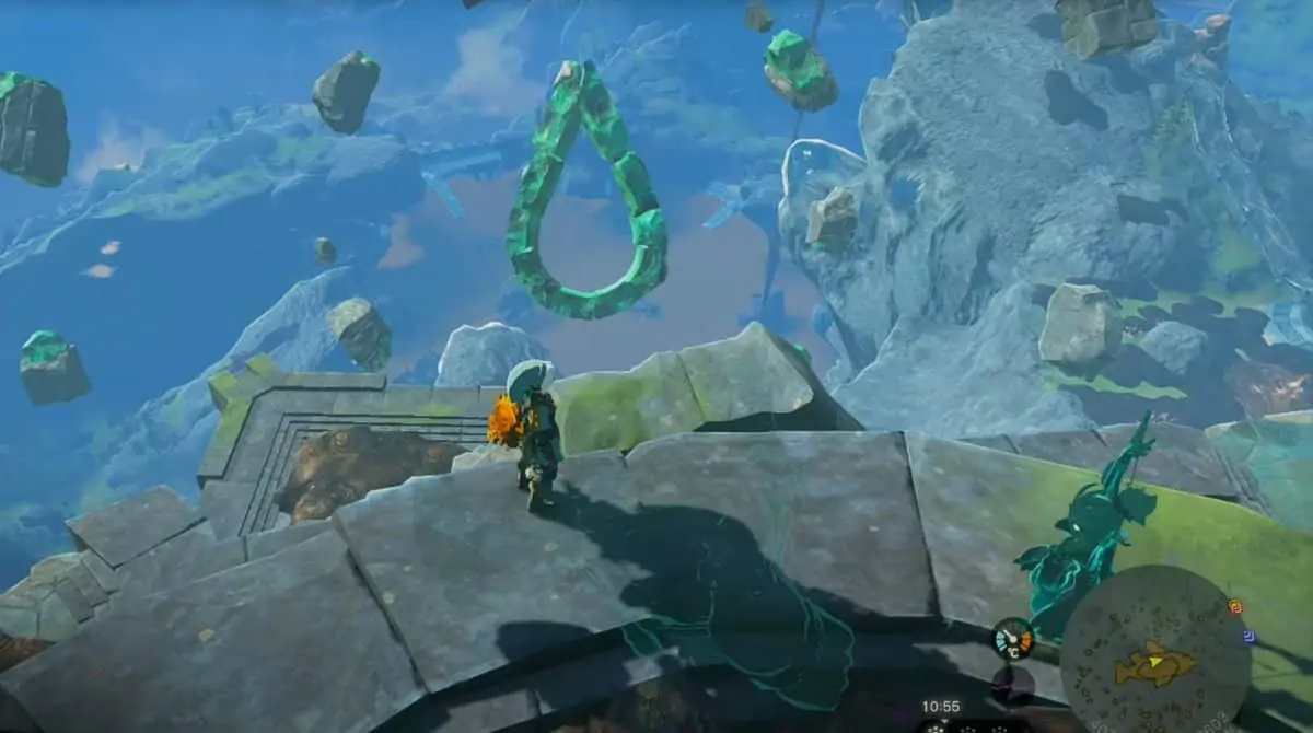 Puzzle de gouttelettes dans Zelda Tears of the Kingdom