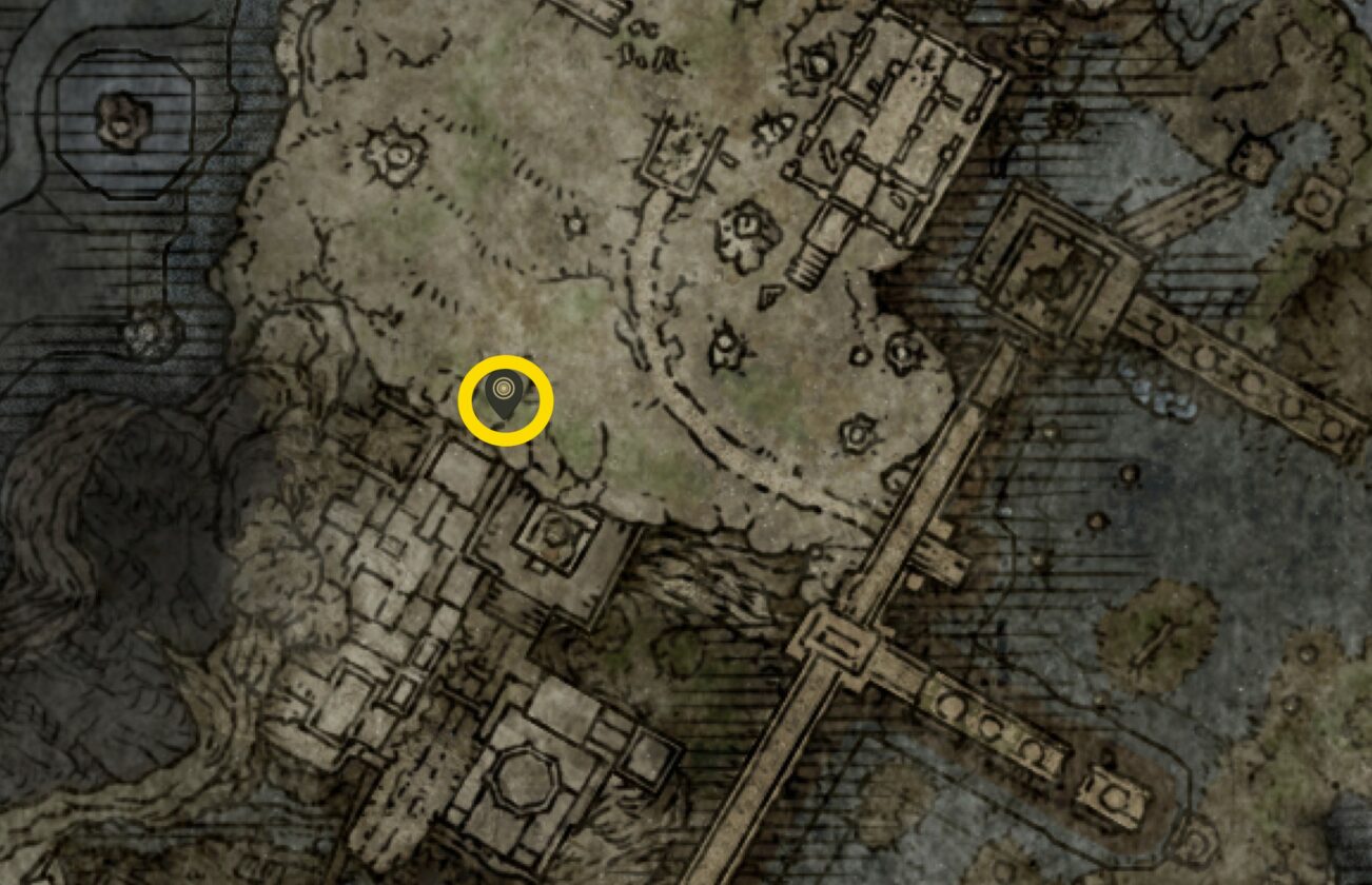 Shaman Définir l'emplacement de la carte dans Elden Ring