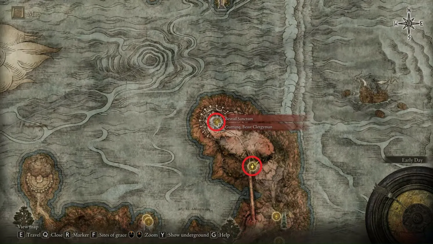 Lieu d'élevage des miliciens vulgaires à Elden Ring