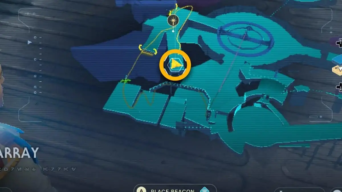 Forest Array Big bird Datadisc location in Jedi: Survivor