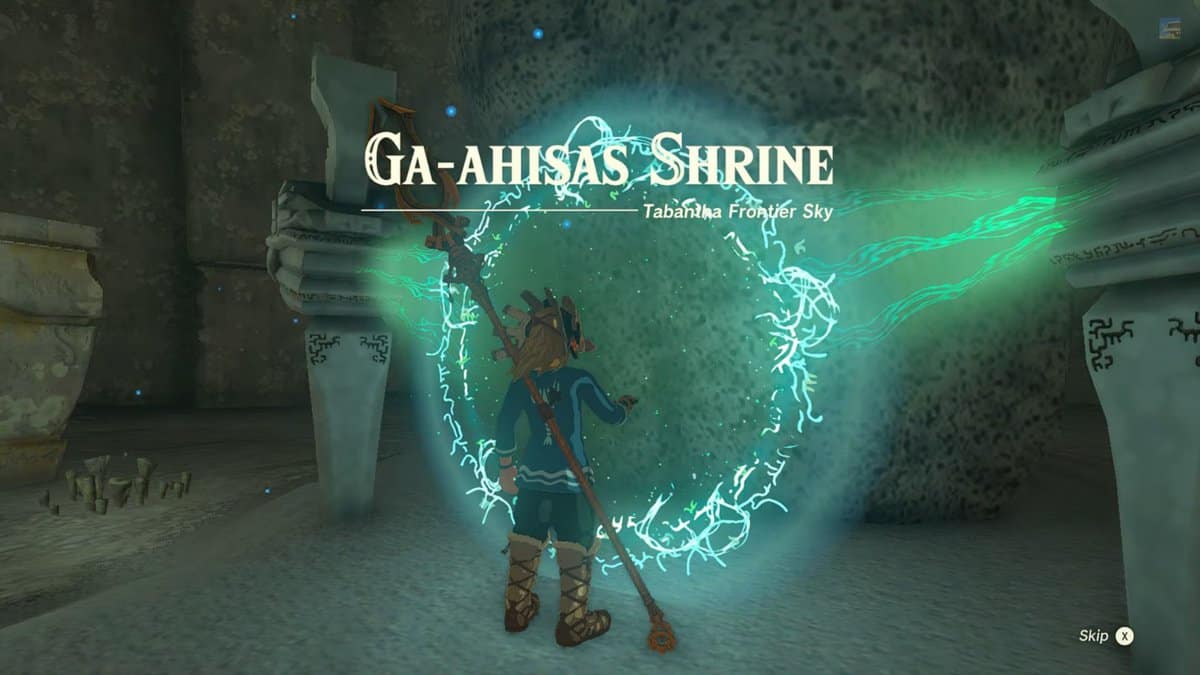 Le Sanctuaire Ga-Ahisas - Zelda : Tears Of The Kingdom